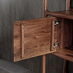 Стеллаж в гостиную для книг Moon Walnut Furniture варинант исполнения - 9 | Loft Concept в Краснодаре