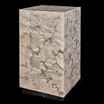 Торшер прямоугольный из натурального камня Calcite Geometry варинант исполнения - 9 | Loft Concept в Краснодаре