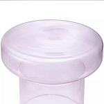 Кофейный столик стеклянный Elegant Lilac Glass Model варинант исполнения - 4 | Loft Concept в Краснодаре