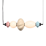 Подвесной светильник фигруный с керамическими элементами 18W LED Fragrant Light варинант исполнения - 2 | Loft Concept в Краснодаре