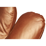 Дизайнерское кожаное кресло в форме руки Poltronova Joe Gold  Armchair варинант исполнения - 11 | Loft Concept в Краснодаре