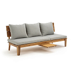 Садовый диван-трансофрмер Kate серый варинант исполнения - 1 | Loft Concept в Краснодаре