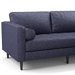 Мебельная ткань Шенилл синий цвет 138 см T4-33 варинант исполнения - 5 | Loft Concept в Краснодаре