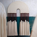 Настенное украшение из хлопковых нитей Volcan Wall Hanging варинант исполнения - 1 | Loft Concept в Краснодаре