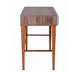 Стол письменный из массива бука с 2-мя ящиками серый Wenge Light варинант исполнения - 2 | Loft Concept в Краснодаре