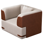 Кресло Richmond  с кожаной отделкой варинант исполнения - 2 | Loft Concept в Краснодаре