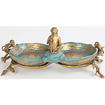 Блюдо двойное из фарфора Crogy варинант исполнения - 4 | Loft Concept в Краснодаре