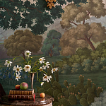 Обои ручная роспись Hill Country Scenic Special Colourway on scenic paper варинант исполнения - 3 | Loft Concept в Краснодаре