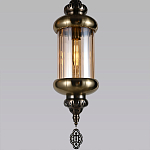 Подвесной светильник с янтарным стеклянным плафоном Amber Queen варинант исполнения - 3 | Loft Concept в Краснодаре