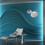 Барельеф BIG WAVE варинант исполнения - 1 | Loft Concept в Краснодаре