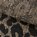 Мебельная ткань Жаккард коричневый животный принт 145 см T2-140 варинант исполнения - 3 | Loft Concept в Краснодаре