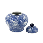 Ваза с крышкой в китайском стиле Гранатовое дерево Blooming Pomegranate варинант исполнения - 10 | Loft Concept в Краснодаре