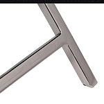 Стол сервировочный кожаный с декором в виде золотистой фигуркой лося Embodiment of Style варинант исполнения - 4 | Loft Concept в Краснодаре