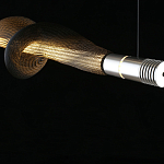 Люстра подвесная линейная Adilin Сhromium варинант исполнения - 5 | Loft Concept в Краснодаре