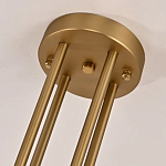 Люстра CANELLE Round Chandelier 8 Modern Brass варинант исполнения - 3 | Loft Concept в Краснодаре