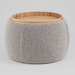 Пуф-трансформер Люкке с крышкой серый варинант исполнения - 3 | Loft Concept в Краснодаре