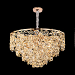 Люстра каскадная с подвесками в форме колец Galaxy of Light варинант исполнения - 6 | Loft Concept в Краснодаре