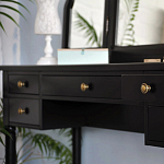 Туалетный столик Stylish Black варинант исполнения - 3 | Loft Concept в Краснодаре