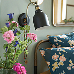 Бра с черным плафоном из металла Roomsy варинант исполнения - 5 | Loft Concept в Краснодаре