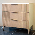 Комод коричневый с 3-мя ящиками на 4-х ножках Harper Line варинант исполнения - 3 | Loft Concept в Краснодаре