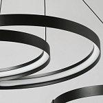 Люстра подвесная светодиодная в виде волнообразной ленты Ribbon Vortex варинант исполнения - 7 | Loft Concept в Краснодаре