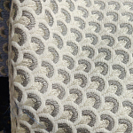 Мебельная ткань Жакард Чешуя бежевый цвет N 1050 варинант исполнения - 1 | Loft Concept в Краснодаре