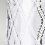 Настольная лампа с цилиндрическим абажуром и прозрачным стеклянным основанием Quintiesse варинант исполнения - 12 | Loft Concept в Краснодаре