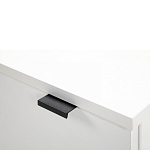 Тумба прикроватная белая с ящиками Strict Lines варинант исполнения - 4 | Loft Concept в Краснодаре