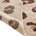 Ковер из хлопка с леопардовым принтом Soft Hugs варинант исполнения - 3 | Loft Concept в Краснодаре