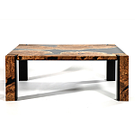 Кофейный Стол River in Autumn Elm Resin Coffee Table варинант исполнения - 3 | Loft Concept в Краснодаре