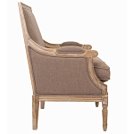 Кресло William Classical Armchair brown flax варинант исполнения - 1 | Loft Concept в Краснодаре