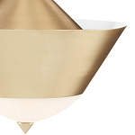 Подвесной светильник светодиодный конусообразный Сone Shaped Gold Pendant варинант исполнения - 1 | Loft Concept в Краснодаре