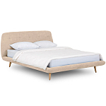 Кровать с мягким изголовьем Palmer Bed варинант исполнения - 7 | Loft Concept в Краснодаре
