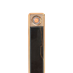 Зажигалка электронная с накладкой из натурального камня Соколиный глаз и с USB проводом для зарядки Stone Lighters варинант исполнения - 3 | Loft Concept в Краснодаре