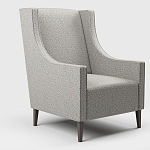 Мебельная ткань Шенилл серо-голубой цвет 142 см T4-47 варинант исполнения - 13 | Loft Concept в Краснодаре