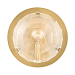 Бра округлой формы с многогранным стеклянным плафоном Hinkley варинант исполнения - 7 | Loft Concept в Краснодаре