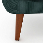 Двухместный диван с обивкой из велюра Belanger Sofa варинант исполнения - 5 | Loft Concept в Краснодаре