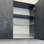 Угловой кухонный гарнитур Жемчужный белый Серый Clarke Kitchen Set White Grey варинант исполнения - 10 | Loft Concept в Краснодаре