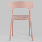 Пыльно-розовый стул из прочного PP-пластика JORIS варинант исполнения - 4 | Loft Concept в Краснодаре