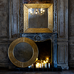 Зеркало квадратное в фактурной раме Pattern варинант исполнения - 3 | Loft Concept в Краснодаре