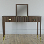 Туалетный стол - Трельяж Elsa Dreams Walnut 120 см варинант исполнения - 5 | Loft Concept в Краснодаре