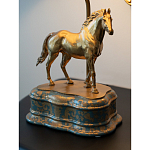 Настольная лампа из фарфора Лошадь Frodi варинант исполнения - 3 | Loft Concept в Краснодаре