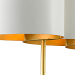 Люстра прямоугольная с белыми цилиндрическими абажурами White Ribbon варинант исполнения - 4 | Loft Concept в Краснодаре