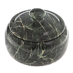 Сахарница из натурального камня Змеевик Stone Sugar Bowls варинант исполнения - 8 | Loft Concept в Краснодаре