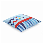 Подушка декоративная из хлопка по мотивам нанайских орнаментов Ural and Siberian Patterns варинант исполнения - 1 | Loft Concept в Краснодаре