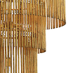 Люстра трёхъярусная золотого цвета Metal Tentacles варинант исполнения - 2 | Loft Concept в Краснодаре