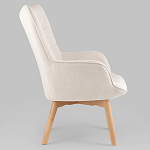 Белое кресло на ножках из массива CORDELIA варинант исполнения - 2 | Loft Concept в Краснодаре