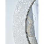 Зеркало круглое инкрустированное раковинами устриц Bone Inlay Dome Mirror White варинант исполнения - 4 | Loft Concept в Краснодаре