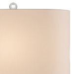 Настольная лампа разноцветная с овальным тканевым абажуром Abstraction варинант исполнения - 2 | Loft Concept в Краснодаре