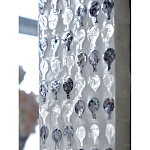 Прямоугольное зеркало с инкрустацией раковинами устриц Mother оf Pearl Facets варинант исполнения - 4 | Loft Concept в Краснодаре